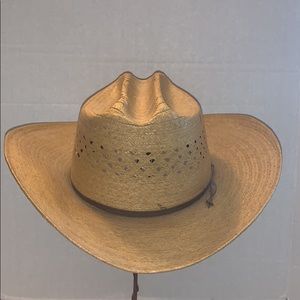 Longhorn Raffia Western Cowboy Hat Rancher